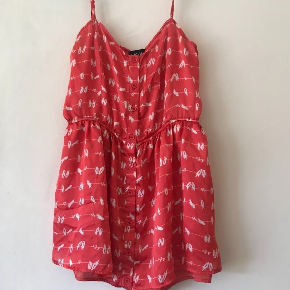 Fabrik Red Romper